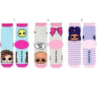 LOL Surprise Chaussettes pour enfants Pack de 3 Bas Sneakers 27/30 Couleur 2