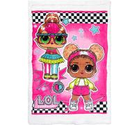 LOL Surprise Couverture polaire pour enfants Coral - Douce chaleur en 140 x 90 cm