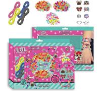 Lol Surprise Deluxe Lot de bracelets DIY avec breloques exclusives et accessoires premium pour filles créatives