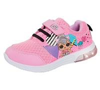LOL Surprise Dolls Baskets lumineuses pour enfants Chaussures de sport faciles à fixer, multicolore, 8.5 UK enfant