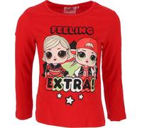 LOL Surprise Enfant T-shirt à manches longues T-shirt stylé et confortable pour les filles Rouge 10 ans