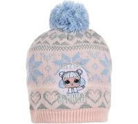 LOL Surprise Ensemble d'hiver pour fille Bonnet et cache-cou, gris, 54