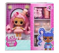 LOL Surprise Hair Poupées Série 2 - Découvrez 10 surprises dont 1 poupée à collectionner avec de vrais cheveux, 1 tenue & accessoires - Dès 4 ans - Modèle aléatoire