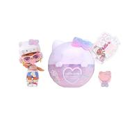 LOL Surprise Loves Hello Kitty Tots - Poupée en Édition Limitée Crystal Cutie - Poupée à Collectionner Hello Kitty 50ème Anniversaire avec 7 Surprises - Idéal pour Les Filles de 3 Ans et Plus