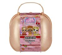 LOL Surprise Loves Mini Sweets Deluxe X Haribo - Goldbears - Comprend 3 Poupées sur Le Thème des Bonbons, des Accessoires Amusants et Une Surprise Liquide - Enfants de 4 Ans et Plus