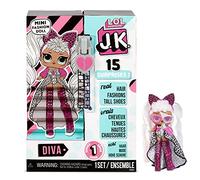 LOL Surprise Mini Poupées Mannequin JK - 15 Surprises, Vêtements et Accessoires - À Partir de 6 Ans - À Collectionner - Diva