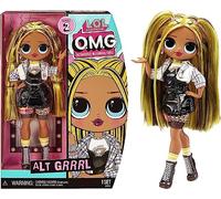 LOL Surprise OMG House of Surprises Poupée mannequin Série 2 - ALT GRRRL - Contient des accessoires & socle - À collectionner - Dès 4 ans