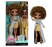 LOL Surprise OMG - Poupée Mannequin 24 cm - Royal Bee - 2 tenues avec peigne et accesoires - Dés 4 ans