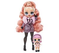 LOL Surprise OMG Winter Chill Big Wig Poupée Mannequin & Poupée Madame Queen avec 25 Surprises