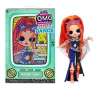 LOL Surprise Poupée Mannequin OMG Dance Major Lady - Contient 15 Surprises : Changement de Couleur, Animations de Danse, Vêtements,