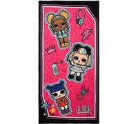 LOL SURPRISE Serviette de Plage Fille - Noir noir G