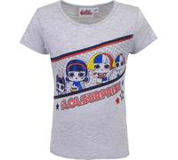 LOL Surprise Shirt Parfait pour l'école et les loisirs 100 % coton 10 ans Gris