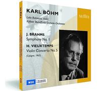 LOLA BOBESCO / KOLNE - BRAHMS SYMPHONY NO 1 / VIEUXT - CD - E4z