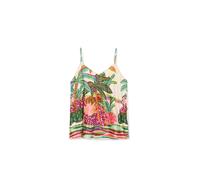 Lola Casademunt Haut crème / vert / orange / rose, Taille M