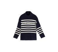 Lola Casademunt Pull-over crème / bleu marine, Taille XS