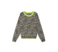 Lola Casademunt Pull-over crème / vert clair / noir, Taille S