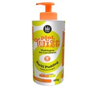 Lola Cosmétiques - Plot Twist Pudim Buriti Modelagem Das Curvatures - Unisexe - 480g - Définition Des boucles, Hydratation Profonde, Contrôle Crêpe, Douceur Et Brillance Avec Formule Végétalienne