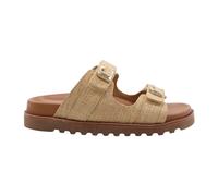 Lola Cruz - Tongs Zilver - Femme - Chaussures - Beige - Taille: 41 EU