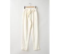 lola espeleta pantalons femme de couleur beige 34