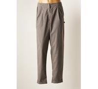 lola espeleta pantalons femme de couleur gris