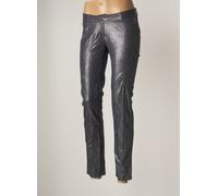 lola espeleta pantalons femme de couleur gris