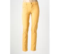 lola espeleta pantalons femme de couleur jaune 36