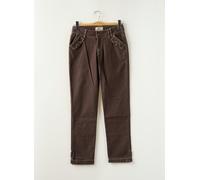lola espeleta pantalons fille de couleur marron