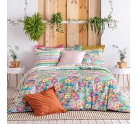 Lola Housse de couette réversible 100 % coton (200 x 200 cm) Plusieurs tailles disponibles