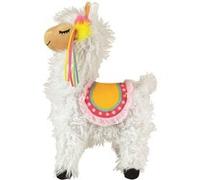 LOLA LAMA - Peluche 30 cm Blanc G