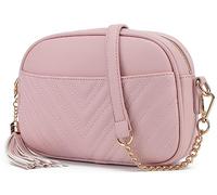 lola mae Sac à bandoulière matelassé, sac à main à bandoulière au design tendance, Brose., Small
