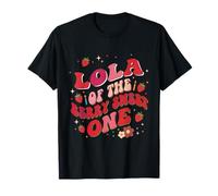 Lola of The Berry Sweet One Strawberry 1st Birthday Matching T-Shirt