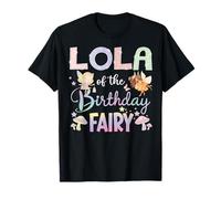 Lola Of The Birthday Fairy Petite fille Magical Family T-Shirt