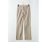 lola pantalons femme de couleur beige 34