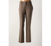 lola pantalons femme de couleur marron