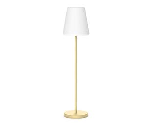 LOLA SLIM-Lampadaire d'extérieur LED solaire rechargeable avec télécommande H180cm Laiton New Garden