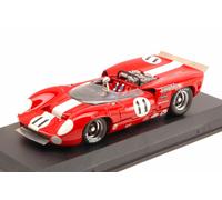 Lola T70 Spyder #11 5ème Can-Am Bridgehampton 1967 L. Motschenbacher Modèle 1:43