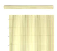 LOLAhome Clôture de Jardin en PVC Beige 1 x 300 x 100 cm