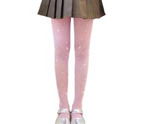 LOLANTA 2-Pack Collants Résille Filles, Collants Strass Étincelants pour Enfants Bas de Concours de Danse