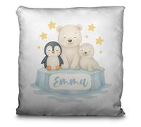 LolaPix Coussin Enfant personnalisé. Parfait pour garçon, école ou crèche. Réalisé en Polyester avec Fermeture Invisible. Option Double Face. Polaires