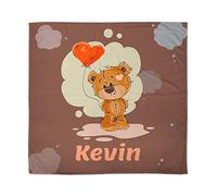 LolaPix Couverture Bebe Personnalisé au Prénom ou Texte. Cadeaux Nouveau-Né. Divers Modèles. Ours