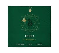 LolaPix Couverture bébé personnalisée. Cadeau de bébé Nouveau-né. Couverture personnalisée avec nom. Tissu Polaire Divers modèles. Serpentards