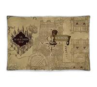 LolaPix Couverture de Carte personnalisée du maraudeur avec nom/Texte.Cadeaux Geek personnalisés. Couverture Polaire. Couverture 125x190cm 480 g/m2. Carte du maraudeur de Corail Manta