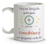LolaPix Mug Tu veux etre mi marraine. Tasses originales à offrir. Cadeau marraine. Cadeaux pour marraines. Tasse en céramique 330 ml. FBA 2024