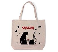LolaPix Sac personnalisé femme. Sac cabas personnalisé avec nom. Sac de transport Disney. Sac en tissu. 40x40 cm. Sac de transport. Modèle Cindy. CRUELLA