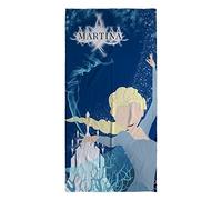 LolaPix Serviette Reine des Neiges. Serviette personnalisée. Serviette de Plage. Cadeau personnalisé avec prenom. Divers Designs et Tailles.Frozen