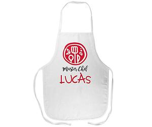 LolaPix Tabliers personnalisés. Tabliers de cuisine pour enfants. Tabliers pour enfants pour garçons et filles. Cadeaux personnalisés. Deux tailles disponibles. MASTER
