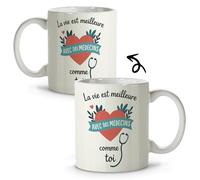 LolaPix Tasse Docteur. Cadeau Medecin. Infirmiere Accessoires Professionnel. Mug Rigolo. Tasses de métiers. Mug Medecin. Mugs pour les travailleurs. 330ml Tasse Medicin
