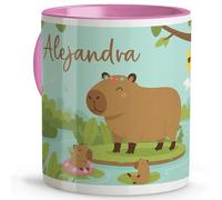 LolaPix Tasse en Plastique personnalisée. Tasses personnalisées. Tasses en Plastique pour Enfants. Différents modèles.Capibara
