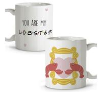 LolaPix Tasse Friends. Tasses originales à offrir. Cadeaux Frikis. Tasse en céramique. 330 ml. Lobster