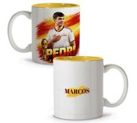LolaPix Tasse Pedri Coupe du Monde 2026 petit-déjeuner idée cadeau fête des pères enfant coach football lavable lave-vaisselle 330 ml